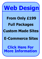 Full Web Design Packages from £199!